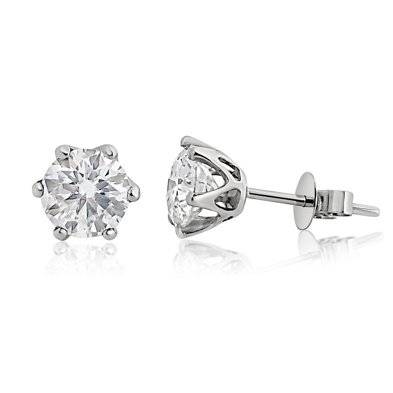 The Ainsleii - 14K Gold Diamond Earrings