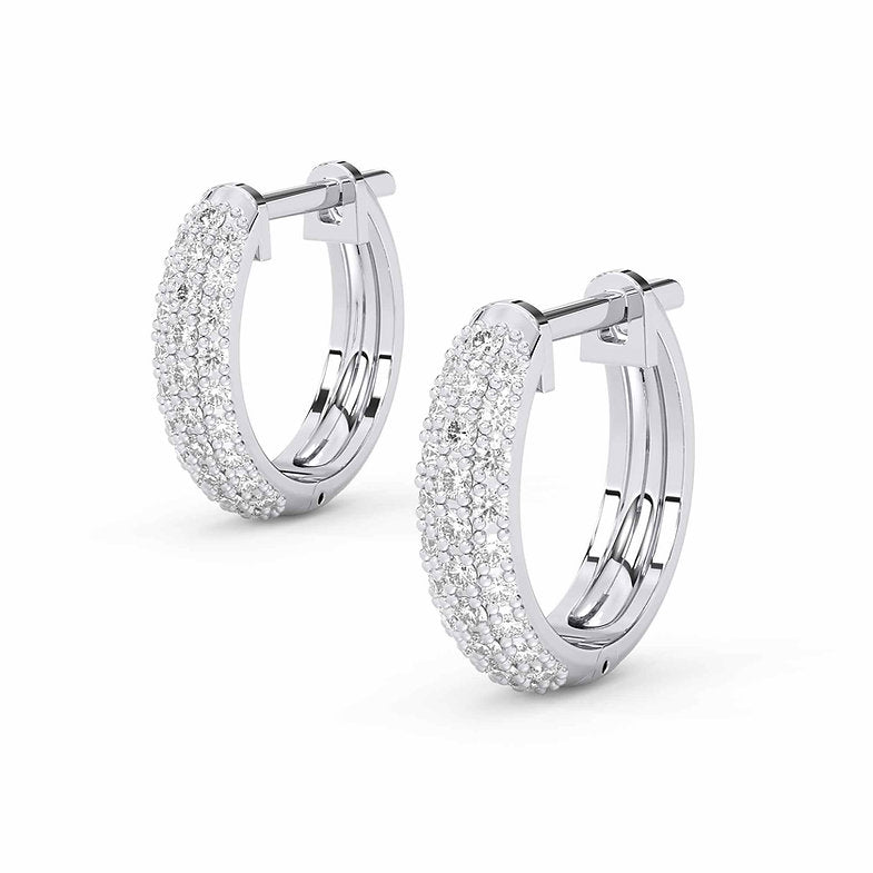 The Angii - 14K Gold Diamond Earrings