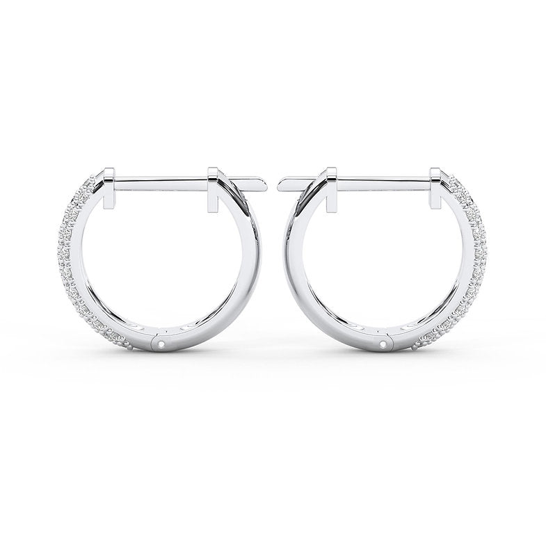 The Angii - 14K Gold Diamond Earrings