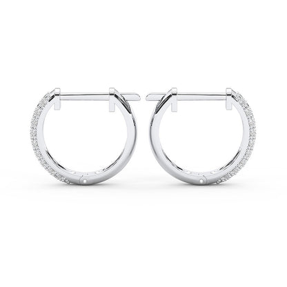 The Angii - 14K Gold Diamond Earrings