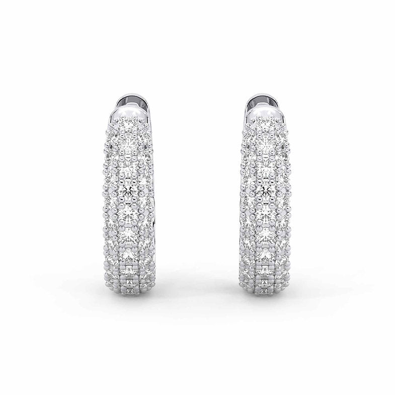 The Angii - 14K Gold Diamond Earrings