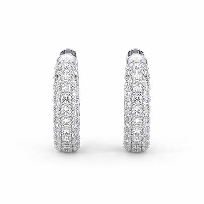 The Angii - 14K Gold Diamond Earrings