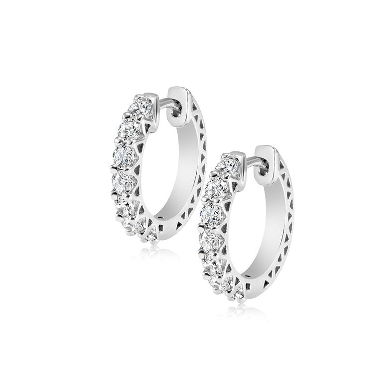 The Annii - 14K Gold Diamond Earrings