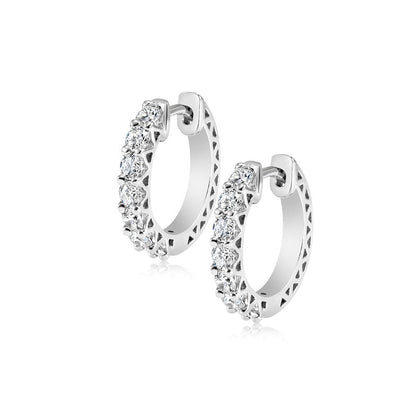 The Annii - 14K Gold Diamond Earrings