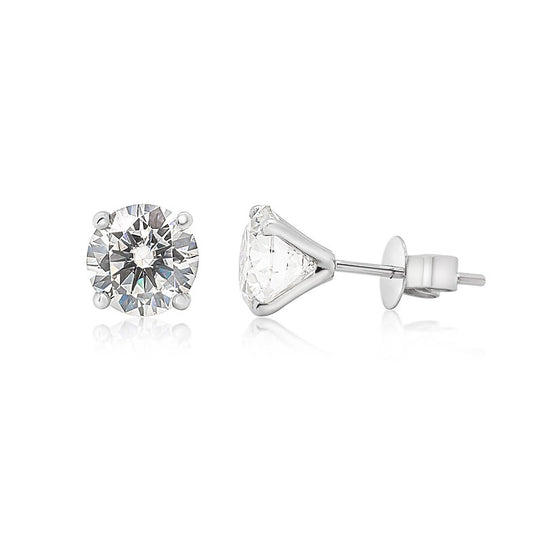 The Lilii - 14K Gold Diamond Earrings