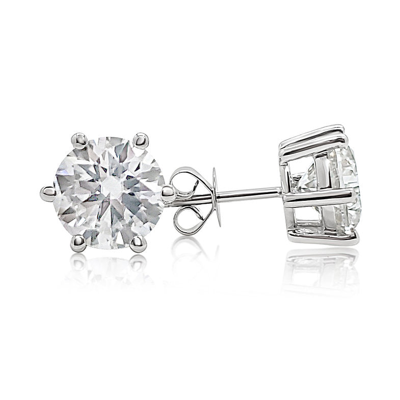 The Libbii - 14K Gold Diamond Earrings
