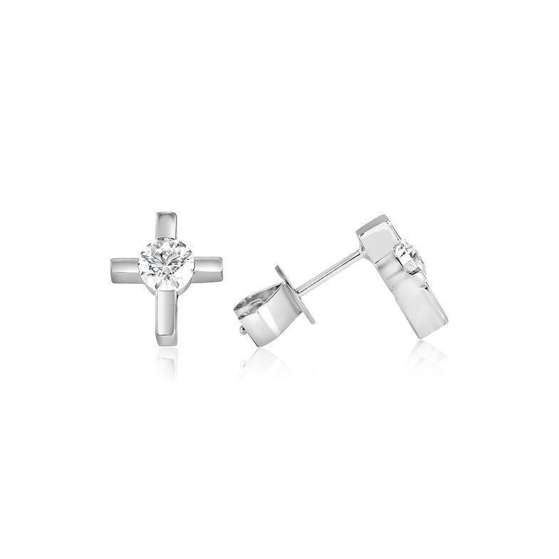 The Lynseii - 14K Gold Diamond Earrings