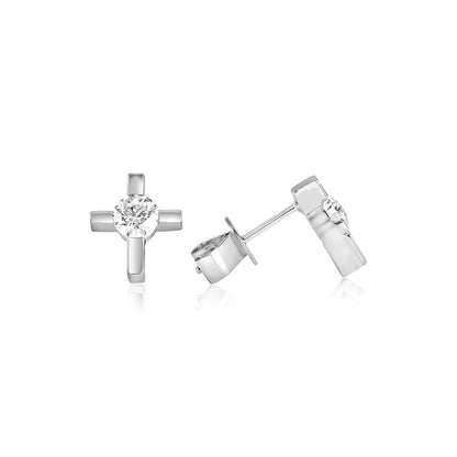 The Lynseii - 14K Gold Diamond Earrings