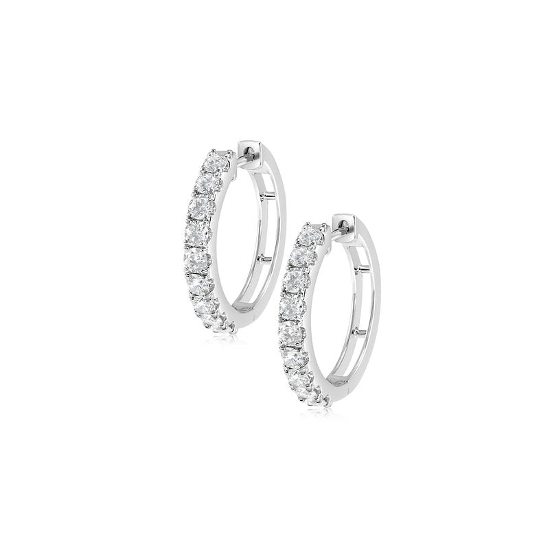 The Laneii - 14K Gold Diamond Earrings