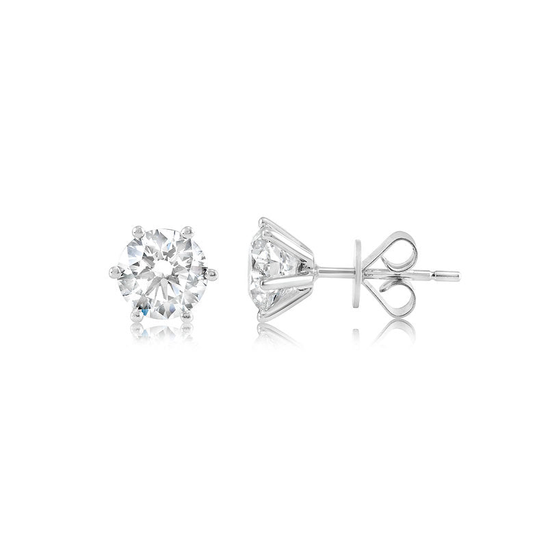 The Lucii - 14K Gold Diamond Earrings
