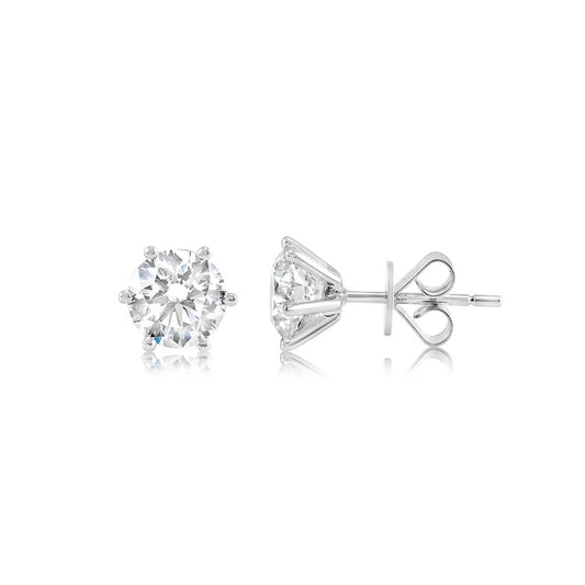 The Lucii - 14K Gold Diamond Earrings