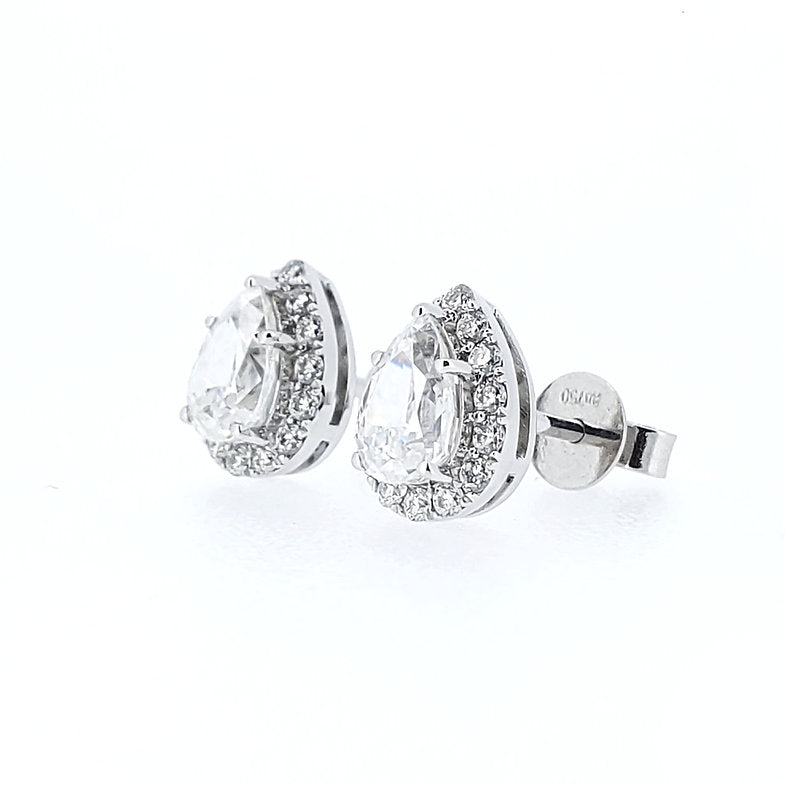 The Nancii - 14K Gold Diamond Earrings