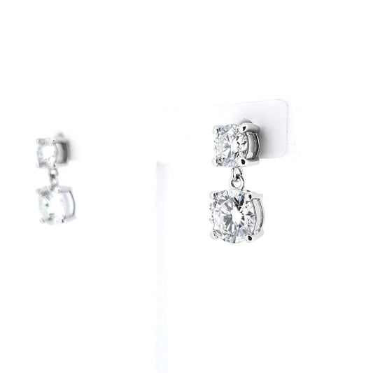 The Nannii - 14K Gold Diamond Earrings