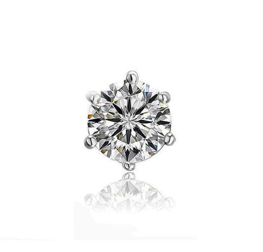 The Goldii - 14K Gold Single DiamondEarring