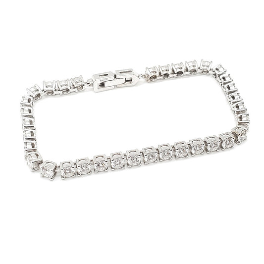 The Ollii - 14k Gold Diamond Bracelet
