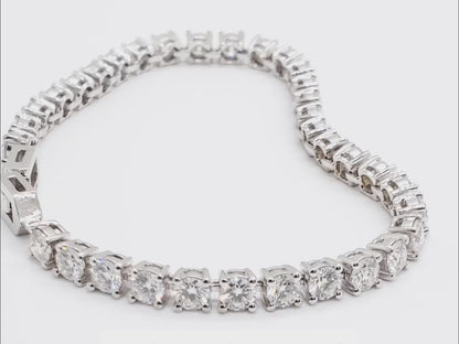 The Ollii - 14k Gold Diamond Bracelet