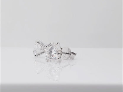 The Lilii - 14K Gold Diamond Earrings