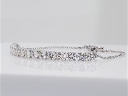 The Ollieii - 14k Gold Diamond Bracelet