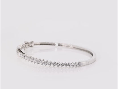 The Gracii - 14k Gold Diamond Bracelet