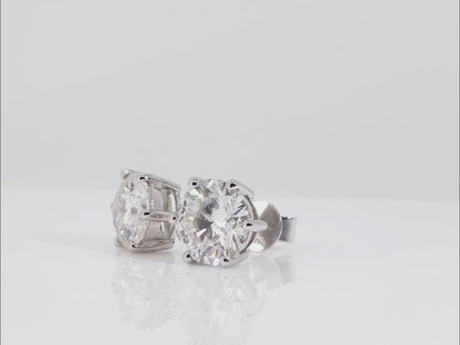 The Libbii - 14K Gold Diamond Earrings