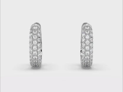 The Angii - 14K Gold Diamond Earrings