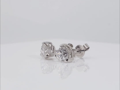 The Ginnii - 14K Gold Diamond Earrings